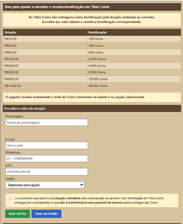 Sistema de Donate automático