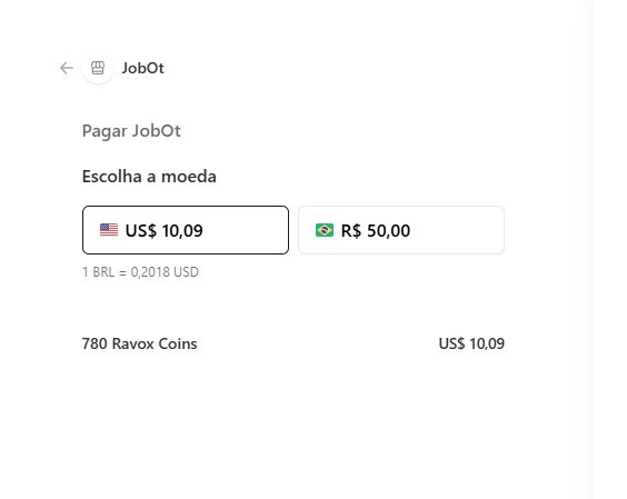 Pagamento internacional em dólar